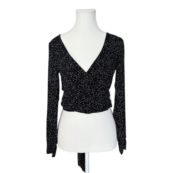 H&M Tops - H&M Crop Top Wrap Blouse